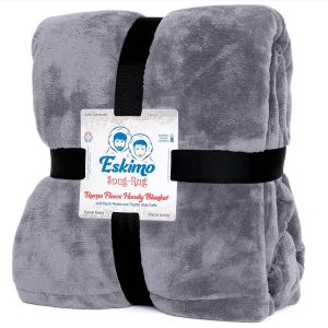 Hét perfecte Cadeau -  Snug Rug Eskimo Hoodie Deken – Lilagrijs