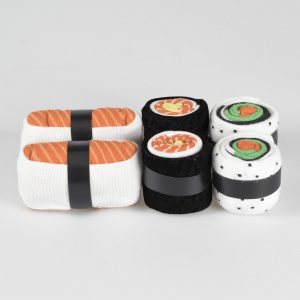 Hét perfecte Cadeau -  Sushi Sokken Giftset (Drie Paar)