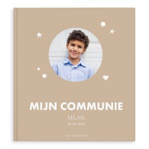 Hét perfecte Cadeau -  Momenten fotoboek maken – Mijn communie – XL – Hardcover – 40 pagina&apos;s