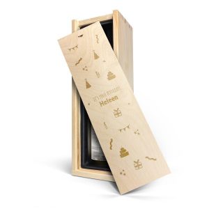 Hét perfecte Cadeau -  Wijn in gegraveerde kist – Salentein – Primus Chardonnay