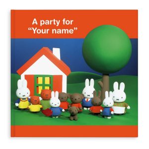 Hét perfecte Cadeau -  Boek met naam – Miffy a party for… (Engelstalig) (Softcover)