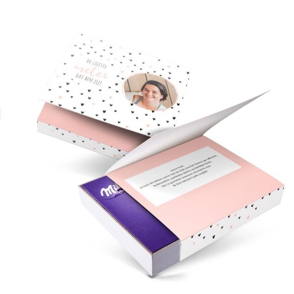 Hét perfecte Cadeau -  Milka giftbox bedrukken – Meter – 220 gram