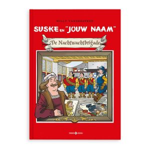 Hét perfecte Cadeau -  Persoonlijk stripboek – Suske en Wiske &apos;De Nachtwachtbrigade&apos; (Softcover)
