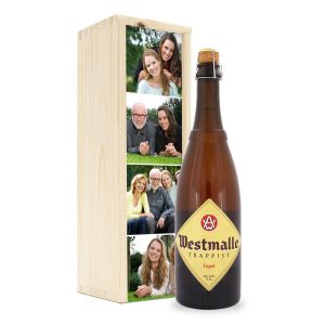 Hét perfecte Cadeau -  Bier in bedrukte kist – Westmalle Tripel