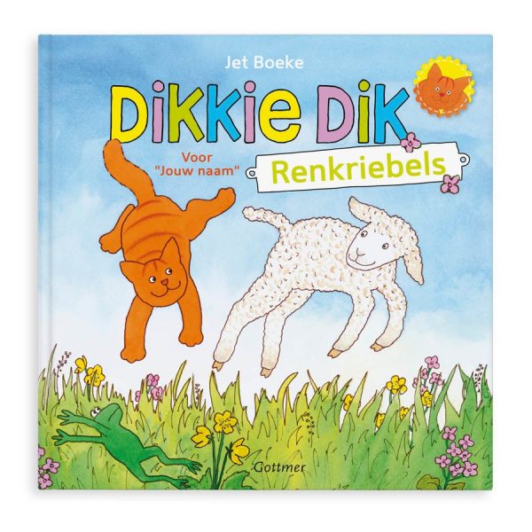 Hét perfecte Cadeau -  Boek met naam – Dikkie Dik heeft de renkriebels – Hardcover