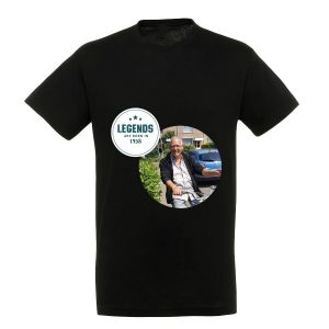 Hét perfecte Cadeau -  T-shirt voor mannen bedrukken – Zwart – L