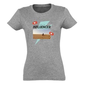 Hét perfecte Cadeau -  T-shirt voor vrouwen bedrukken – Grijs – XL