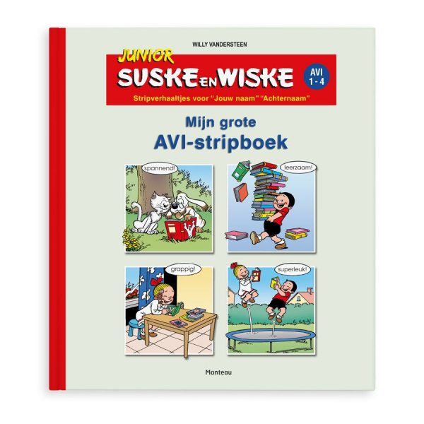 Hét perfecte Cadeau -  Suske & Wiske junior voor meisjes – Stripboek met naam en foto – Softcover