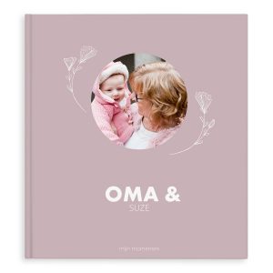 Hét perfecte Cadeau -  Momenten fotoboek maken – Oma & ik/wij – XL – Hardcover – 40 pagina&apos;s