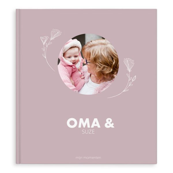 Hét perfecte Cadeau -  Momenten fotoboek maken – Oma & ik/wij – XL – Hardcover – 40 pagina&apos;s