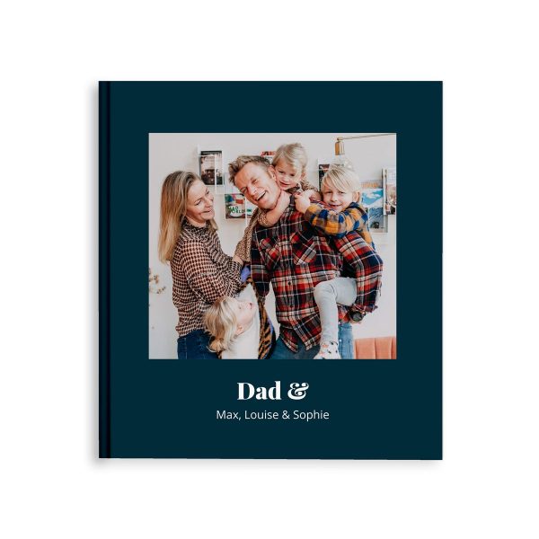 Hét perfecte Cadeau -  Momenten fotoboek maken – Papa & ik/wij – M – Hardcover – 40 pagina&apos;s