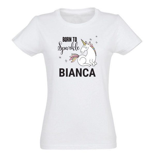Hét perfecte Cadeau -  Unicorn T-shirt voor dames bedrukken – Wit – M