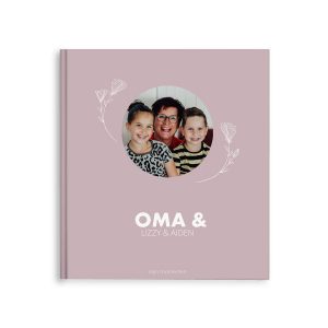 Hét perfecte Cadeau -  Momenten fotoboek maken – Oma & ik/wij – M – Hardcover – 40 pagina&apos;s