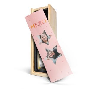 Hét perfecte Cadeau -  Wijn in bedrukte kist – Maison de la Surprise – Chardonnay