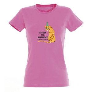 Hét perfecte Cadeau -  T-shirt voor vrouwen bedrukken – Roze – L