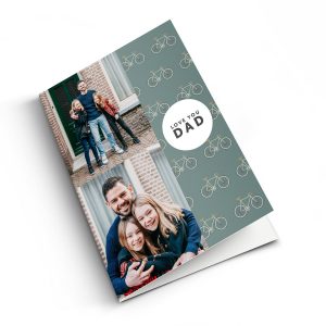 Hét perfecte Cadeau -  Vaderdag fotokaarten maken – XL – Staand