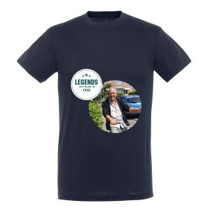 Hét perfecte Cadeau -  T-shirt voor mannen bedrukken – Navy – L