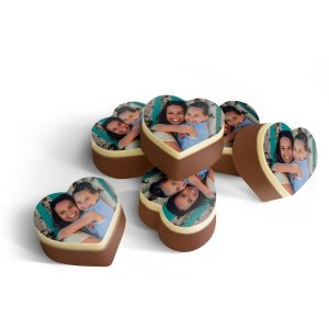 Hét perfecte Cadeau -  Chocolade bonbons hart met foto