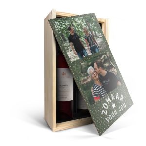 Hét perfecte Cadeau -  Wijnpakket in bedrukte kist – Salentein Primus Malbec en Chardonnay