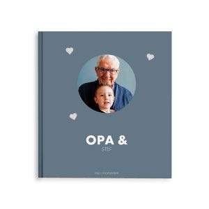 Hét perfecte Cadeau -  Momenten fotoboek maken – Opa & ik/wij – M – Hardcover – 40 pagina&apos;s