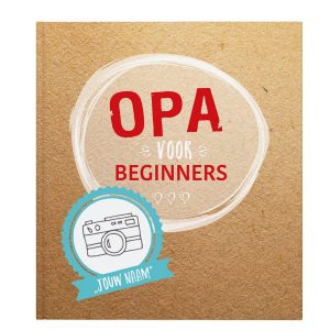 Hét perfecte Cadeau -  Boek met naam en foto&apos;s – Opa voor beginners (Softcover)