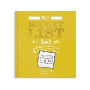 Hét perfecte Cadeau -  Het Bucketlist boek voor ouders met namen en foto&apos;s (Softcover)