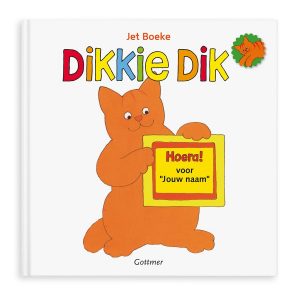 Hét perfecte Cadeau -  Dikkie Dik boek met naam – Hoera voor jou! – Hardcover