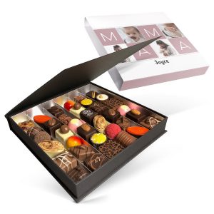 Hét perfecte Cadeau -  Luxe bonbon giftbox bedrukken – Moederdag (36 stuks)