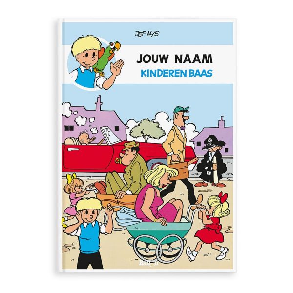 Hét perfecte Cadeau -  Persoonlijk stripboek – Jommeke &apos;Kinderen Baas&apos; (Softcover)