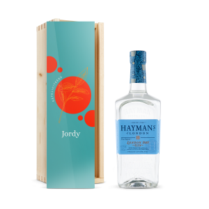 Hét perfecte Cadeau -  Gin in bedrukte kist – Hayman&apos;s London Dry