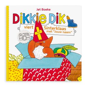 Hét perfecte Cadeau -  Boek met naam en foto – Dikkie Dik viert Sinterklaas – Softcover