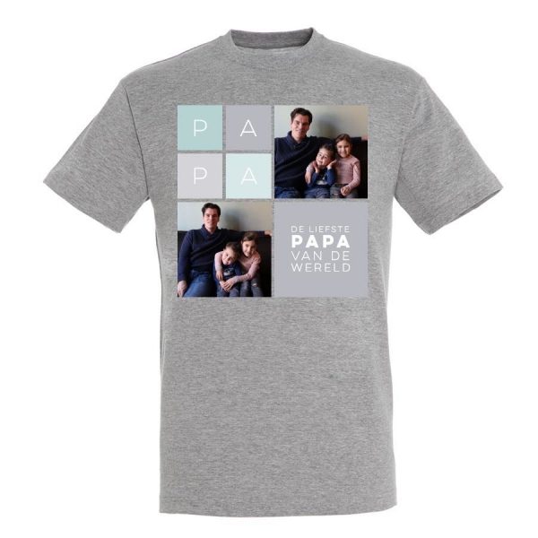 Hét perfecte Cadeau -  Vaderdag T-shirt bedrukken – Grijs – XL