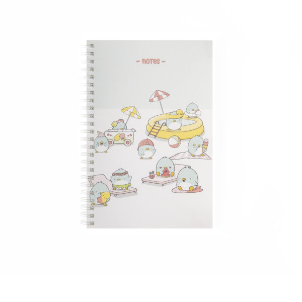 Bulck - Vind hét perfecte cadeau - CutieSquad A5 Notebook - Summer Penguins