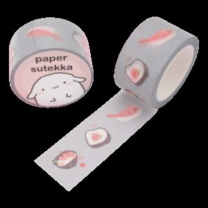 Bulck - Vind hét perfecte cadeau - Paper Sutekka Washi Tape - Sushi Sashimi 25 mm