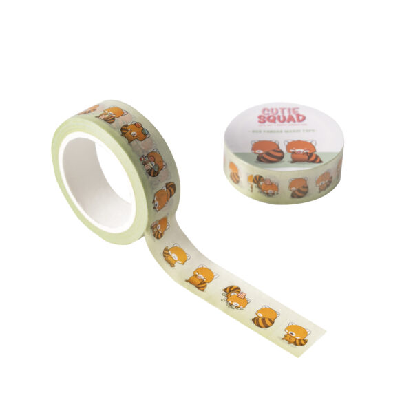 Bulck - Vind hét perfecte cadeau - CutieSquad Washi Tape - Red Pandas
