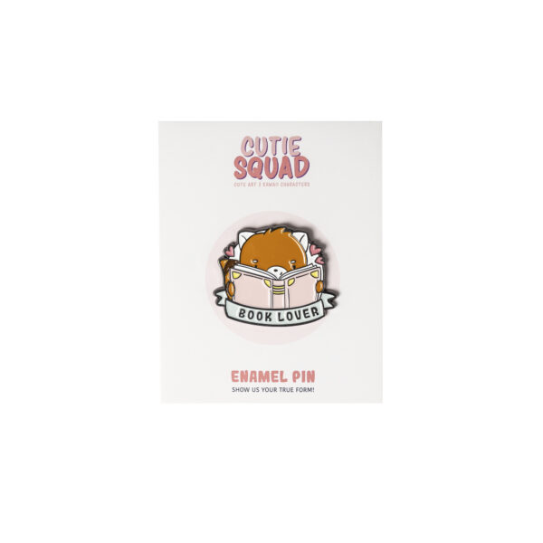 Bulck - Vind hét perfecte cadeau - CutieSquad Pin - Book Lover