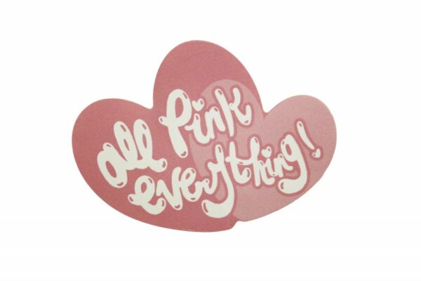 Bulck - Vind hét perfecte cadeau - Frilly Pops All Pink Everything - sticker