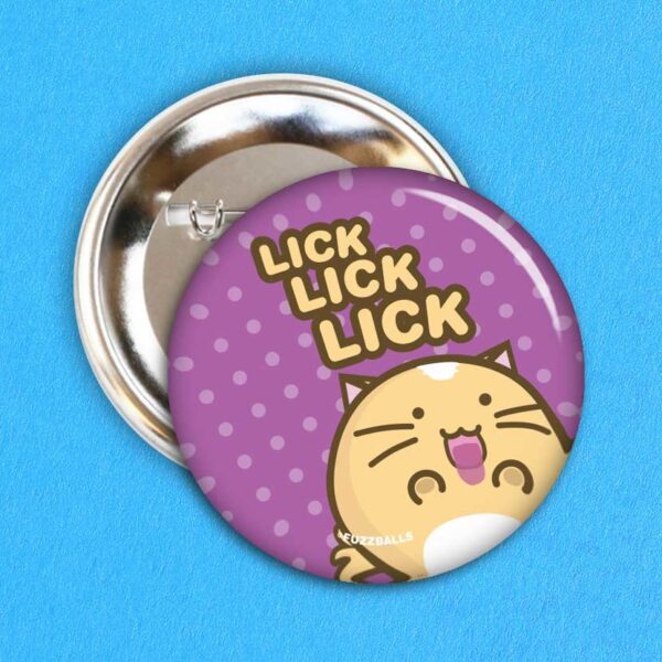 Bulck - Vind hét perfecte cadeau - Fuzzballs Button - Lick lick lick