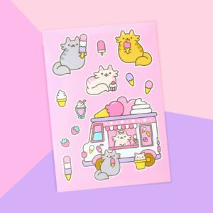 Bulck - Vind hét perfecte cadeau - We Are Extinct Stickervel - Ice Cream Cats