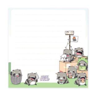 Bulck - Vind hét perfecte cadeau - CutieSquad Sticky Notes - Raccoons