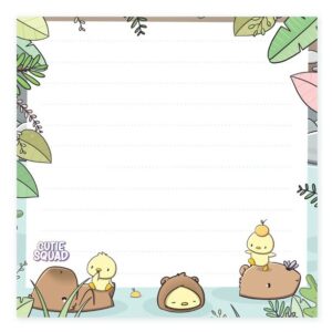 Bulck - Vind hét perfecte cadeau - CutieSquad Sticky Notes - Capybara