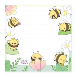 Bulck - Vind hét perfecte cadeau - CutieSquad Sticky Notes - Bees