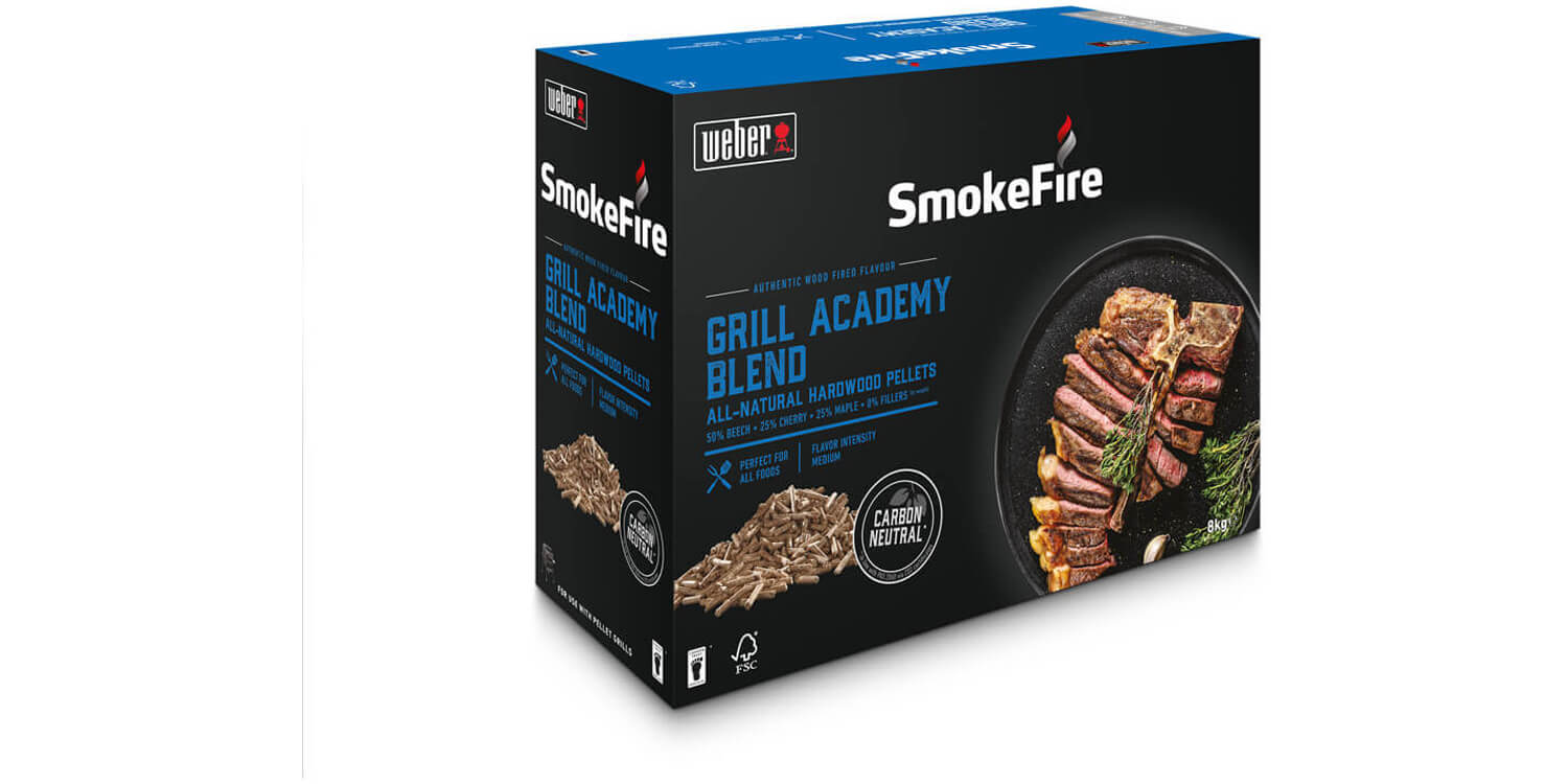 Weber Natuurlijke hardhout pellets - Grill Academy Blend