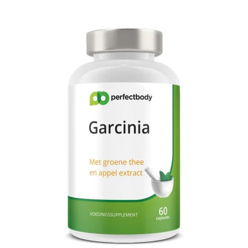 Garcinia Cambogia capsules - 60% HCA extract - Met chroom & groene thee - Ondersteunt vetverbranding - 60 capsules PerfectBody