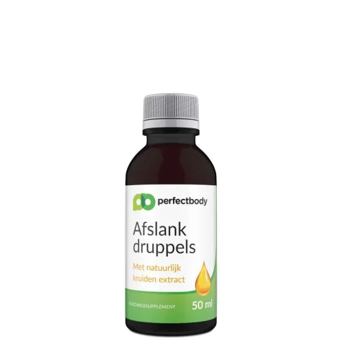 Afslankdruppels - Guarana & groene thee - Energie & vetverbranding - 50ml vloeibaar PerfectBody