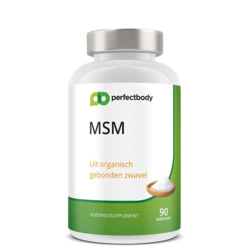 MSM tabletten - 1000mg voedingszwavel - Voor energie