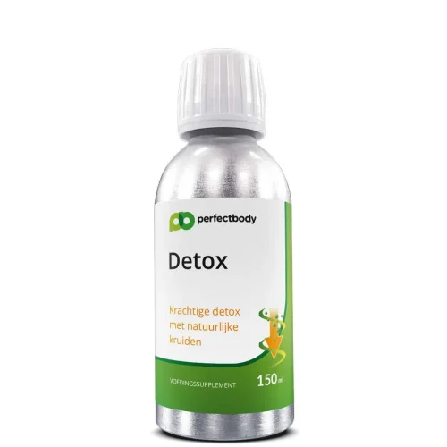 Detox druppels - 5 dagen vloeibare kuur - Krachtige kruidenformule - Spijsvertering & energie - 150ml PerfectBody