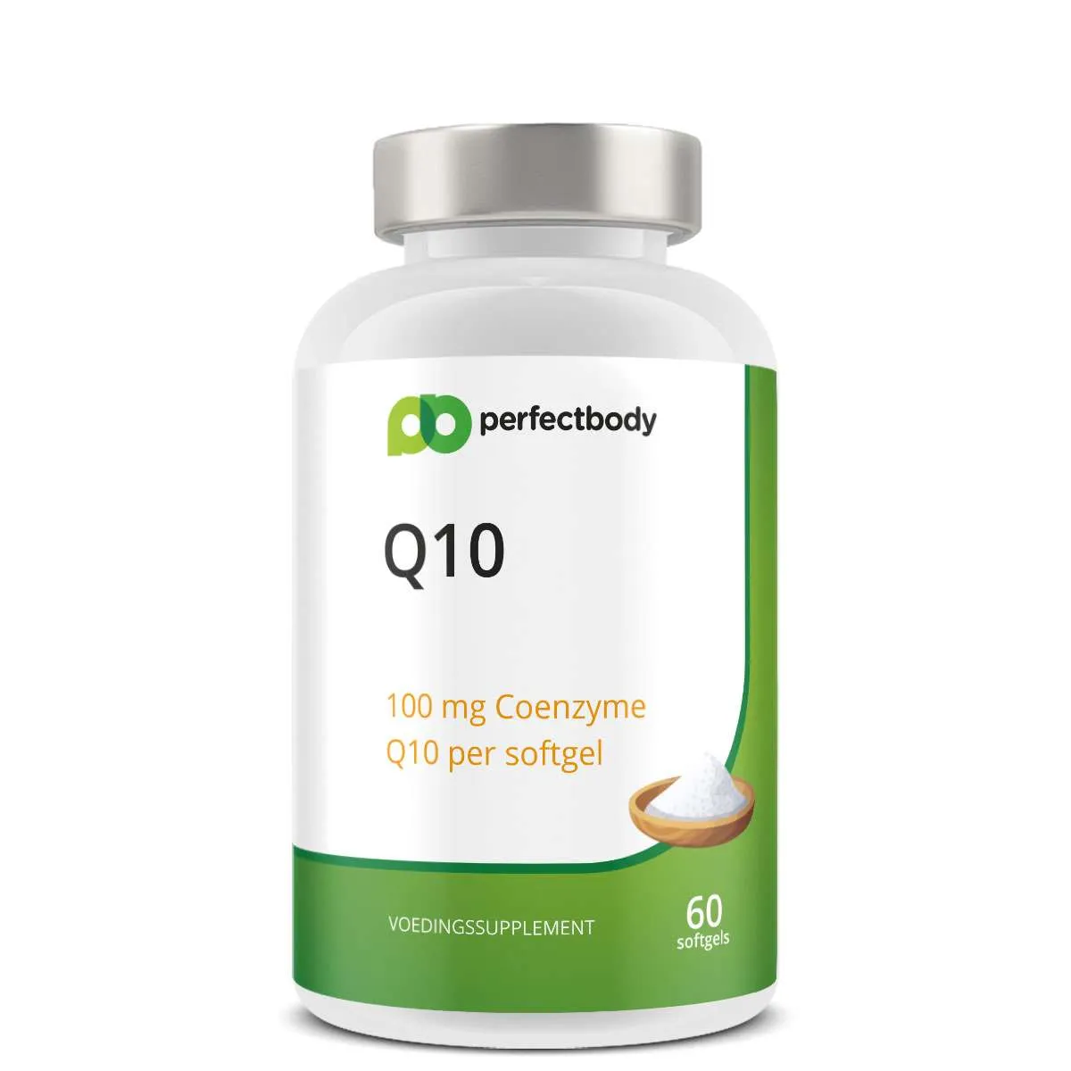 Q10 Co-enzym capsules 100mg - Met Vitamine E - Voor energie en celbescherming - PerfectBody