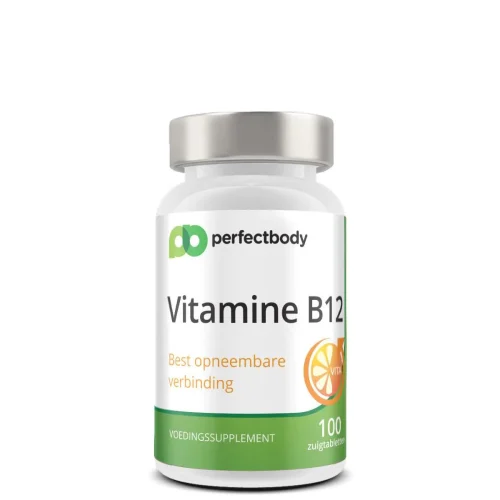 Vitamine B12 zuigtabletten - 1000 mcg methylcobalamine - Voor energie