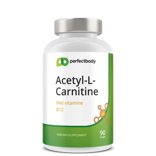 L-Carnitine capsules - Energie & vetverbranding - Spierherstel - 90 capsules PerfectBody